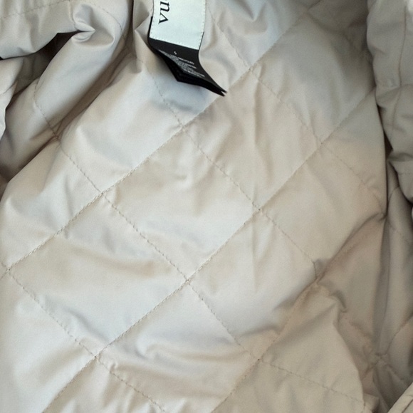 Vuori Taupe Teddy Fleece Hooded Jacket - Picture 6 of 6